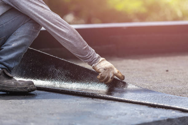 Professional Interior Drainage System technician working in Medina, NY